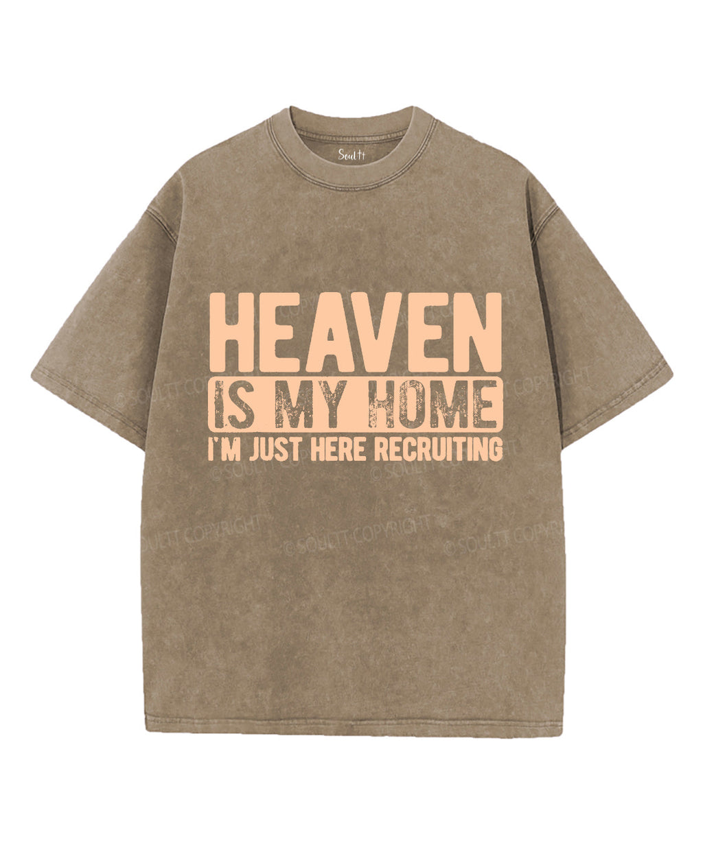Heaven Is My Home Washed Christian T-Shirts, Hoodie, Sweatshirt