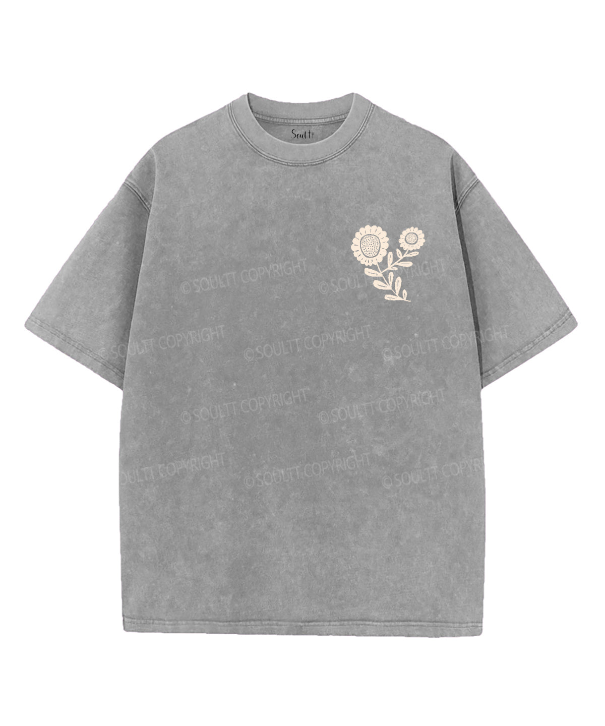 It Is Well With My Soul Double Sided Unisex Washed Christian T-shirt Style006 Hoodie, Sweatshirt | CiraTrend.com (Image 4)