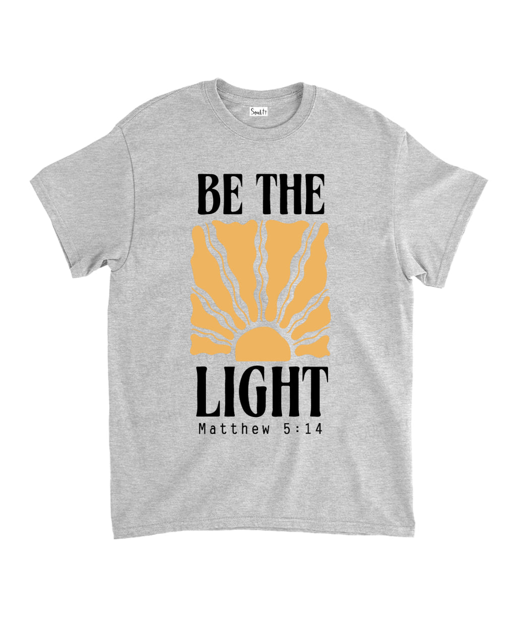 Be the Light Unisex Cotton Christian T-Shirt Hoodie, Sweatshirt | CiraTrend.com (Image 3)