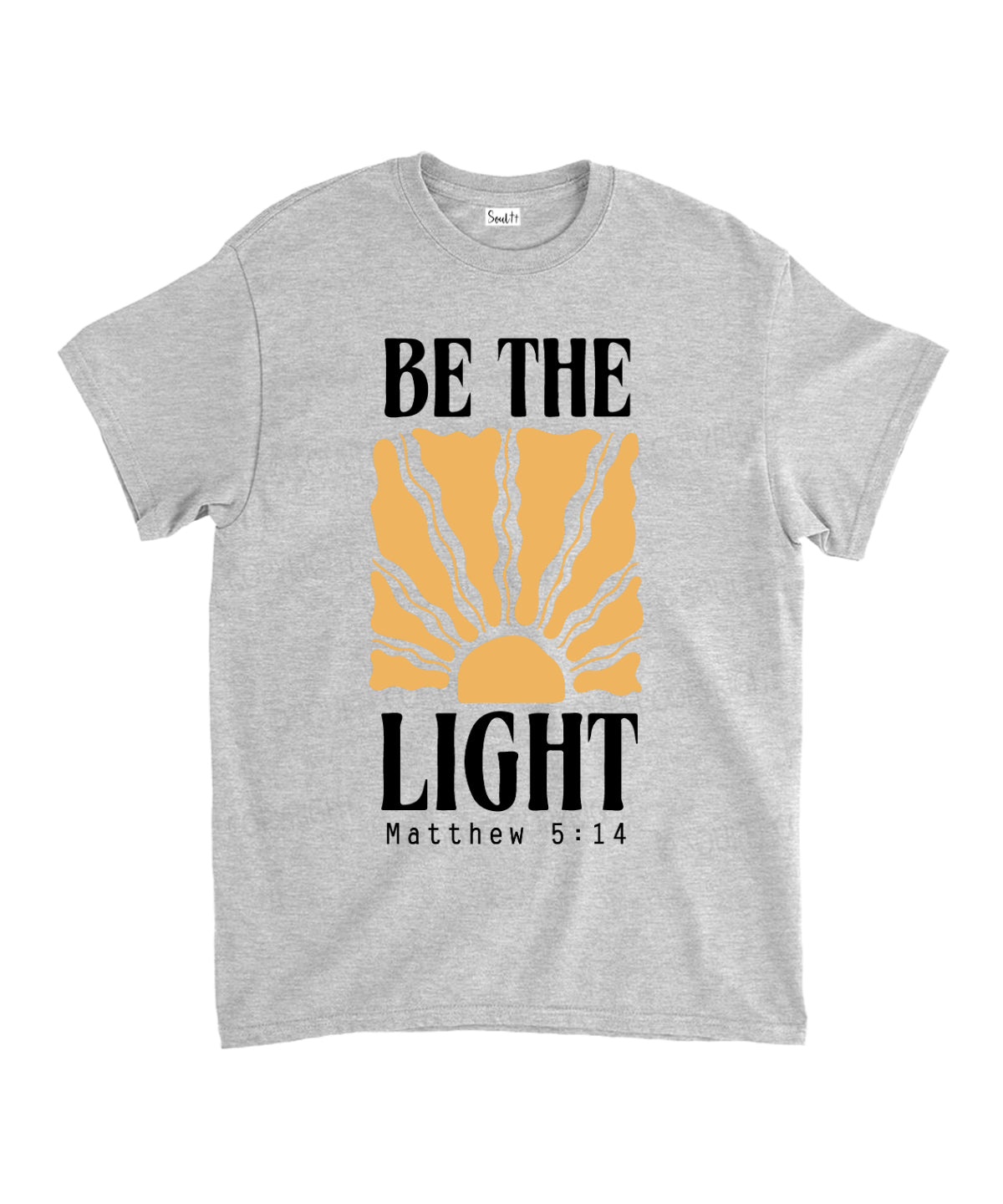 Be the Light Unisex Cotton Christian T-Shirt Hoodie, Sweatshirt | CiraTrend.com (Image 3)