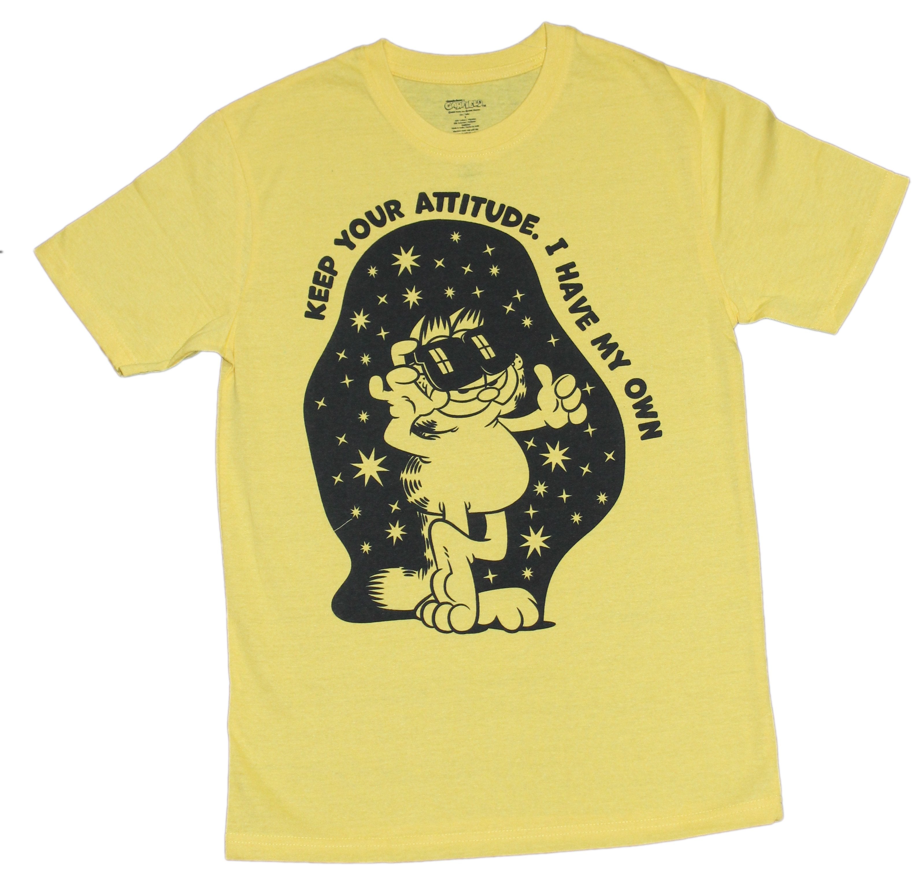 Garfield Mens T-Shirt - Sunglasses Keep You Attitude Hoodie, Sweatshirt | CiraTrend.com