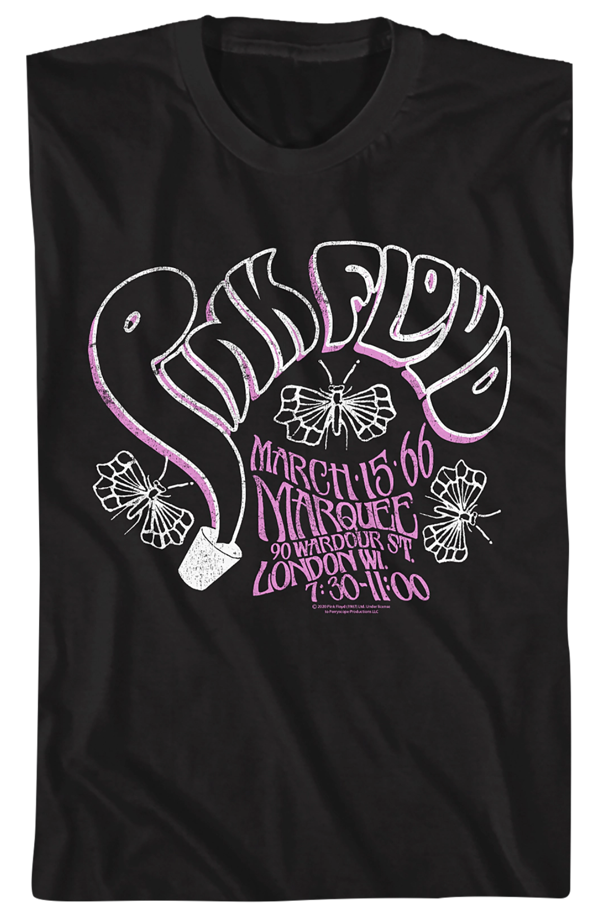 66 Concert Pink Floyd T-Shirt