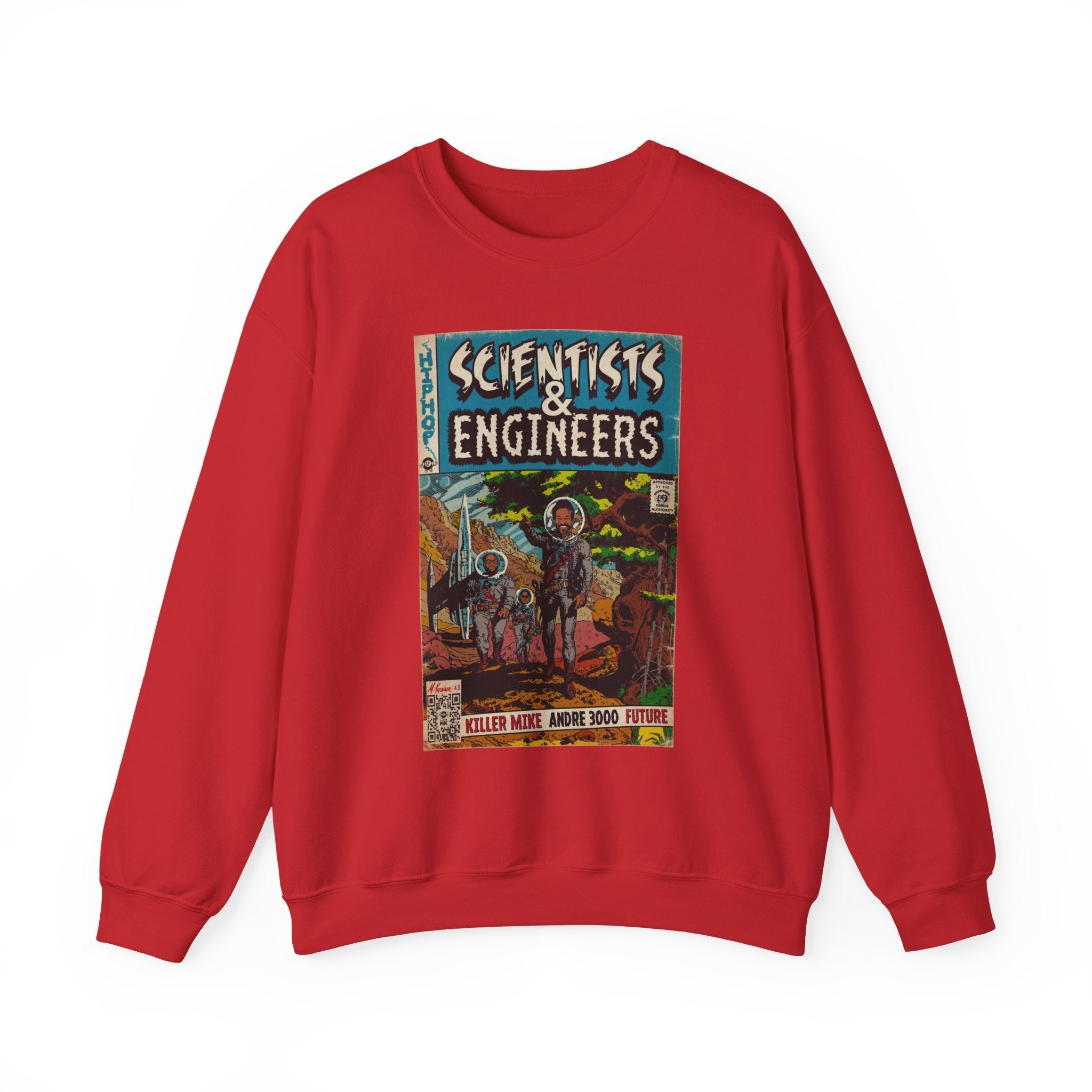 Scientists & Engineers - Unisex Heavy BlendÃ¢â€žÂ¢ Crewneck Sweatshirt T-Shirts, Hoodie | CiraTrend.com (Image 2)
