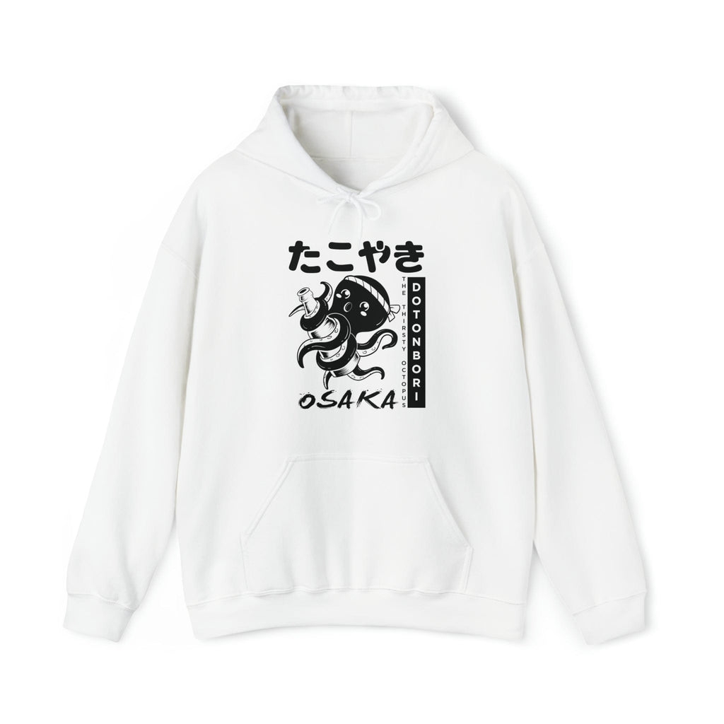Drunken Octopus Unisex Hoodie (Front Print) T-Shirts, Sweatshirt | CiraTrend.com (Image 2)