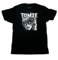 Junji Ito Mens T-Shirt - Black and White Tomie Image Under Name Hoodie, Sweatshirt | CiraTrend.com