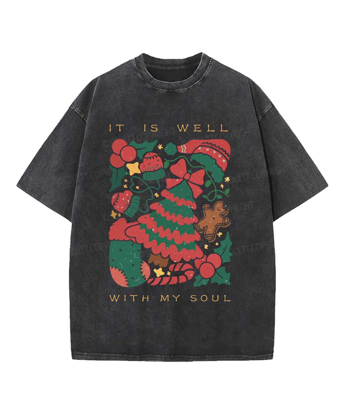 It Is Well With My Soul Washed Christian T-shirt Style021 Hoodie, Sweatshirt | CiraTrend.com (Image 2)