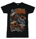 For all Those Sleeping Mens T-Shirt - Pistols Wrapped In Orange Flowers Hoodie, Sweatshirt | CiraTrend.com