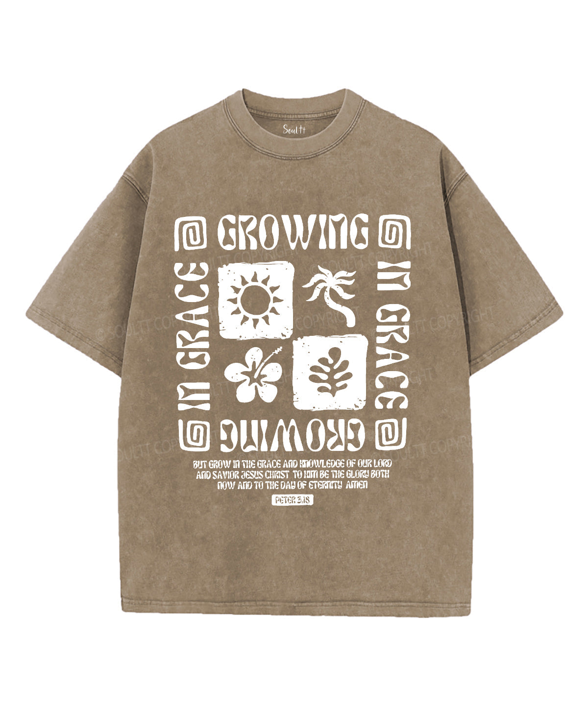 Growing In Grace Washed Christian T-shirt Style001 Hoodie, Sweatshirt | CiraTrend.com (Image 1)