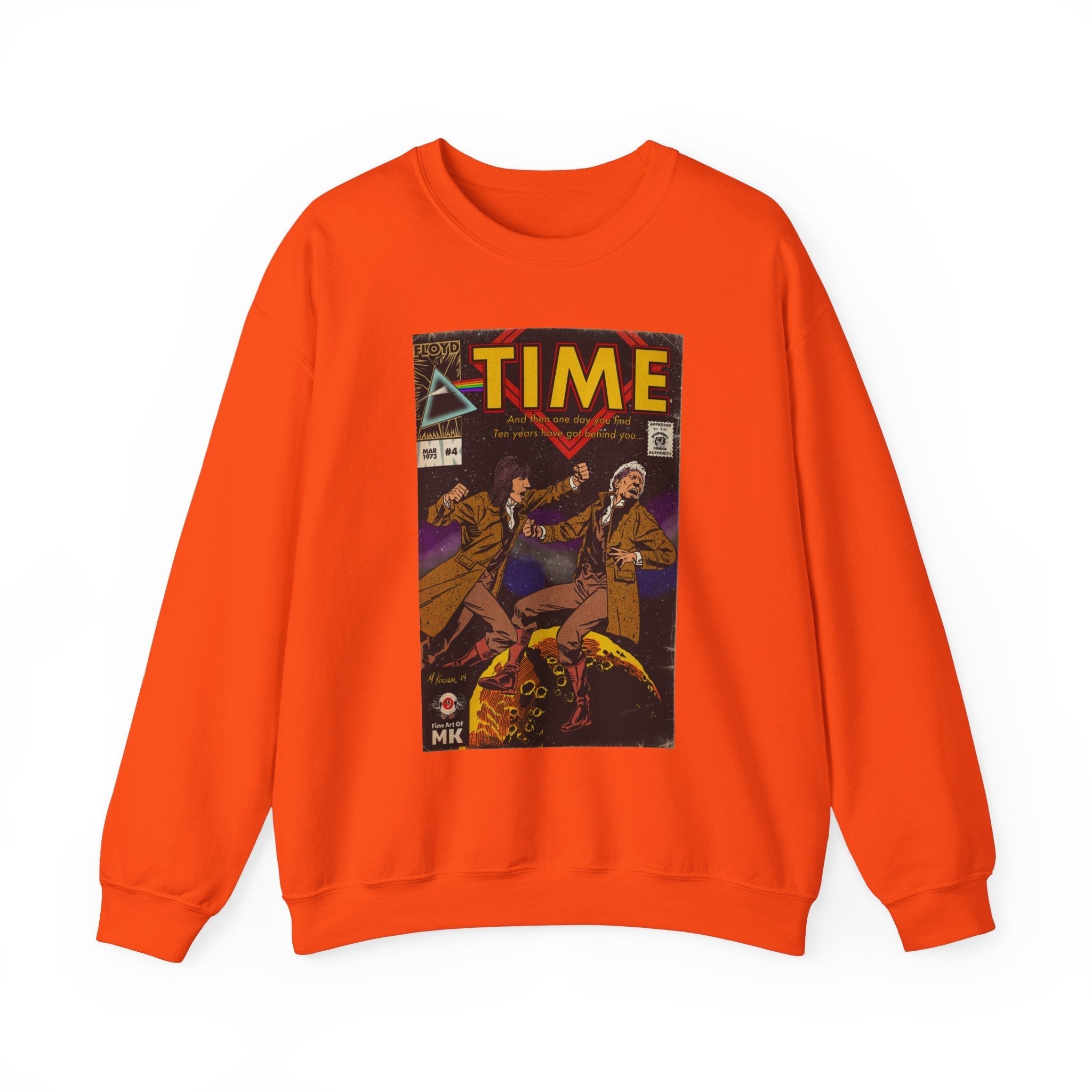 Time - Unisex Heavy BlendÃ¢â€žÂ¢ Crewneck Sweatshirt T-Shirts, Hoodie | CiraTrend.com (Image 3)