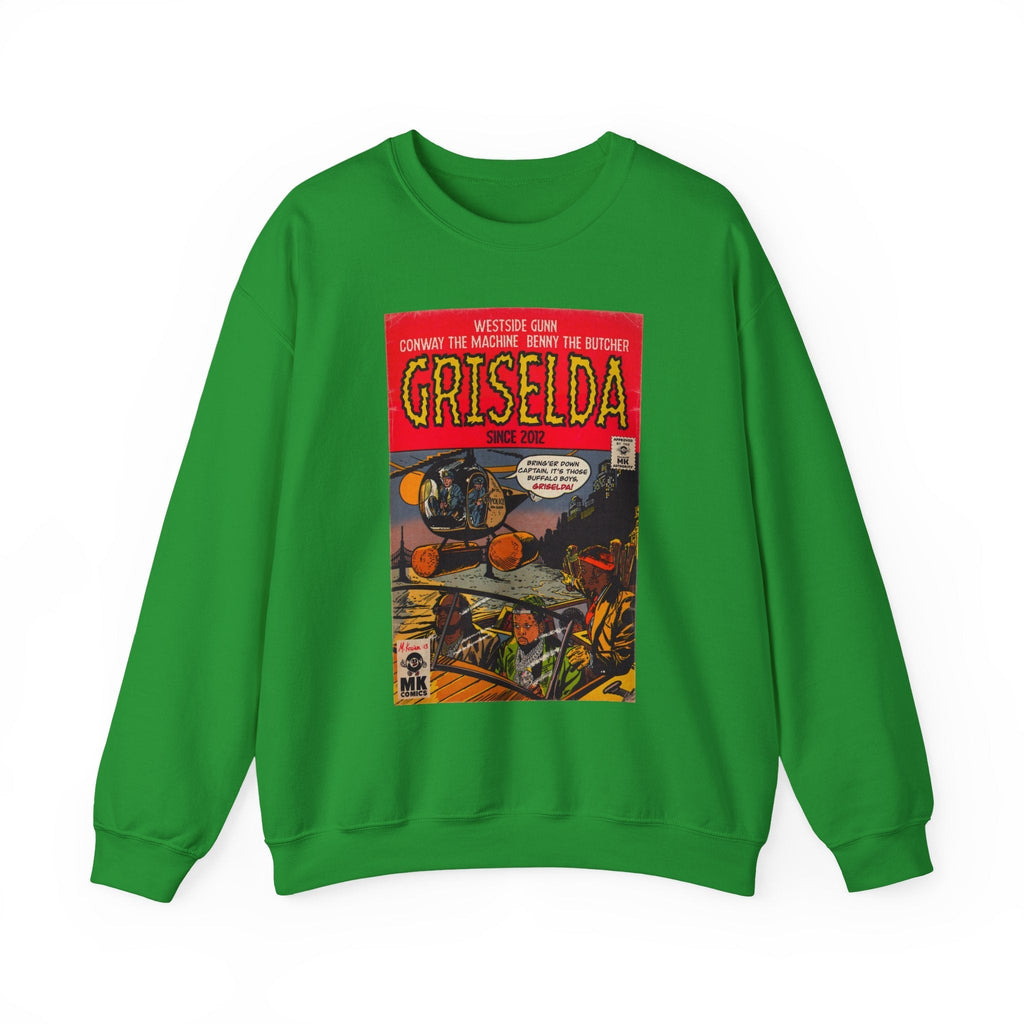 Griselda - Comic Book Art - Unisex Heavy BlendÃ¢â€žÂ¢ Crewneck Sweatshirt T-Shirts, Hoodie | CiraTrend.com (Image 5)