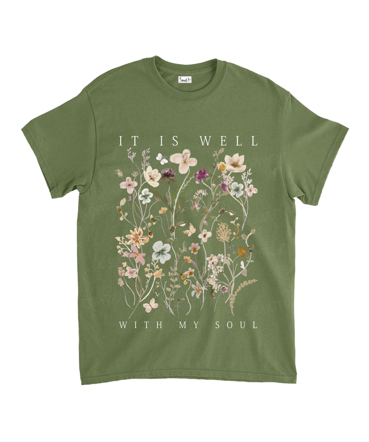 Is Well My Soul Cotton Christian T-Shirts, Hoodie, Sweatshirt