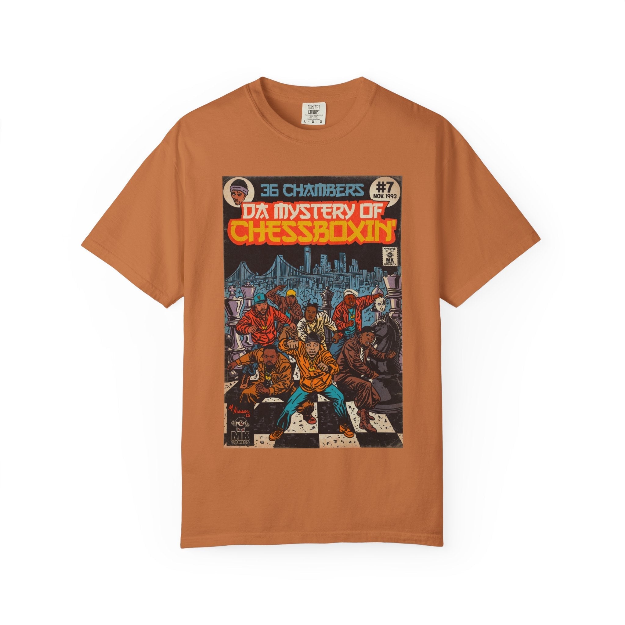 Da Mystery of Chessboxin - Unisex Comfort Colors T-shirt Hoodie, Sweatshirt | CiraTrend.com (Image 4)