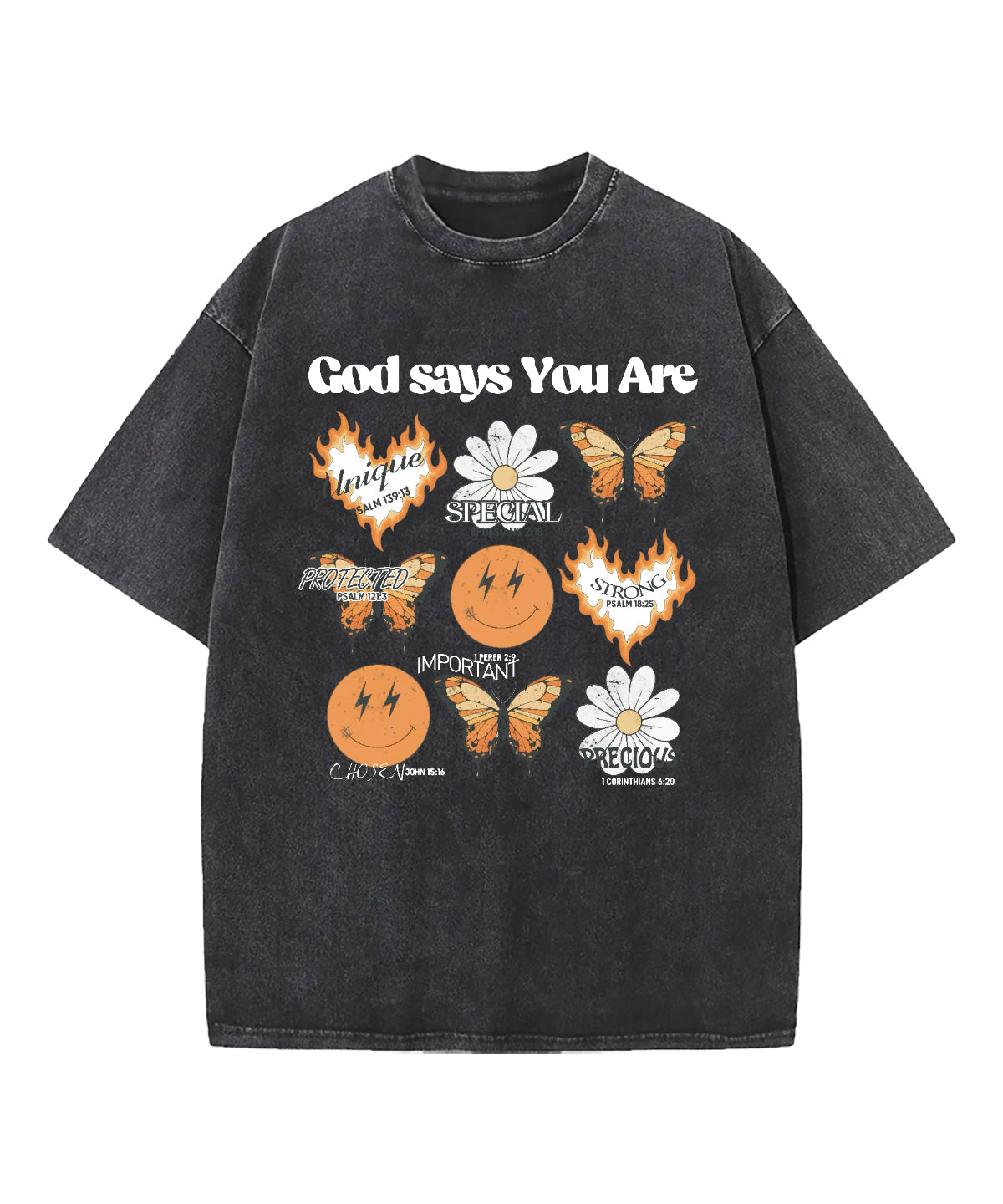 God Says You Are Washed Christian T-shirt Hoodie, Sweatshirt | CiraTrend.com (Image 1)
