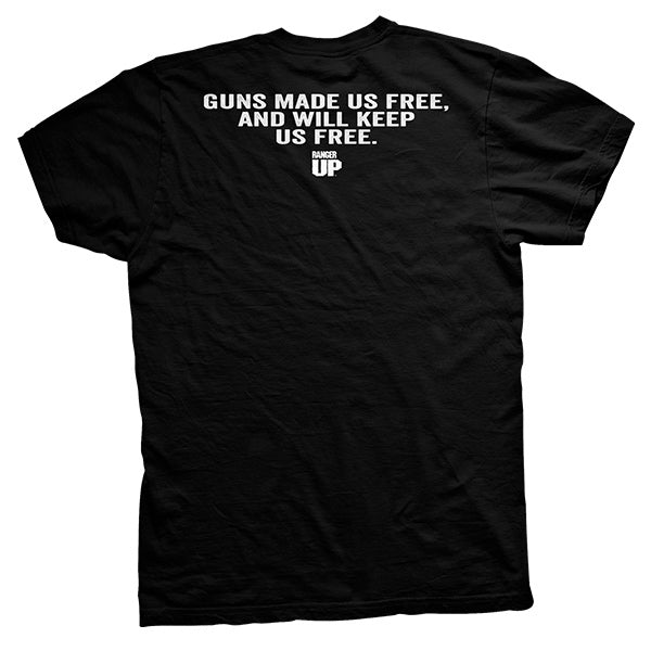 Guns Made Us Free T-Shirt Hoodie, Sweatshirt | CiraTrend.com (Image 3)