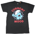 Smurfs Mens T-Shirt - "Current Mood" Yawning Lazy Image Hoodie, Sweatshirt | CiraTrend.com