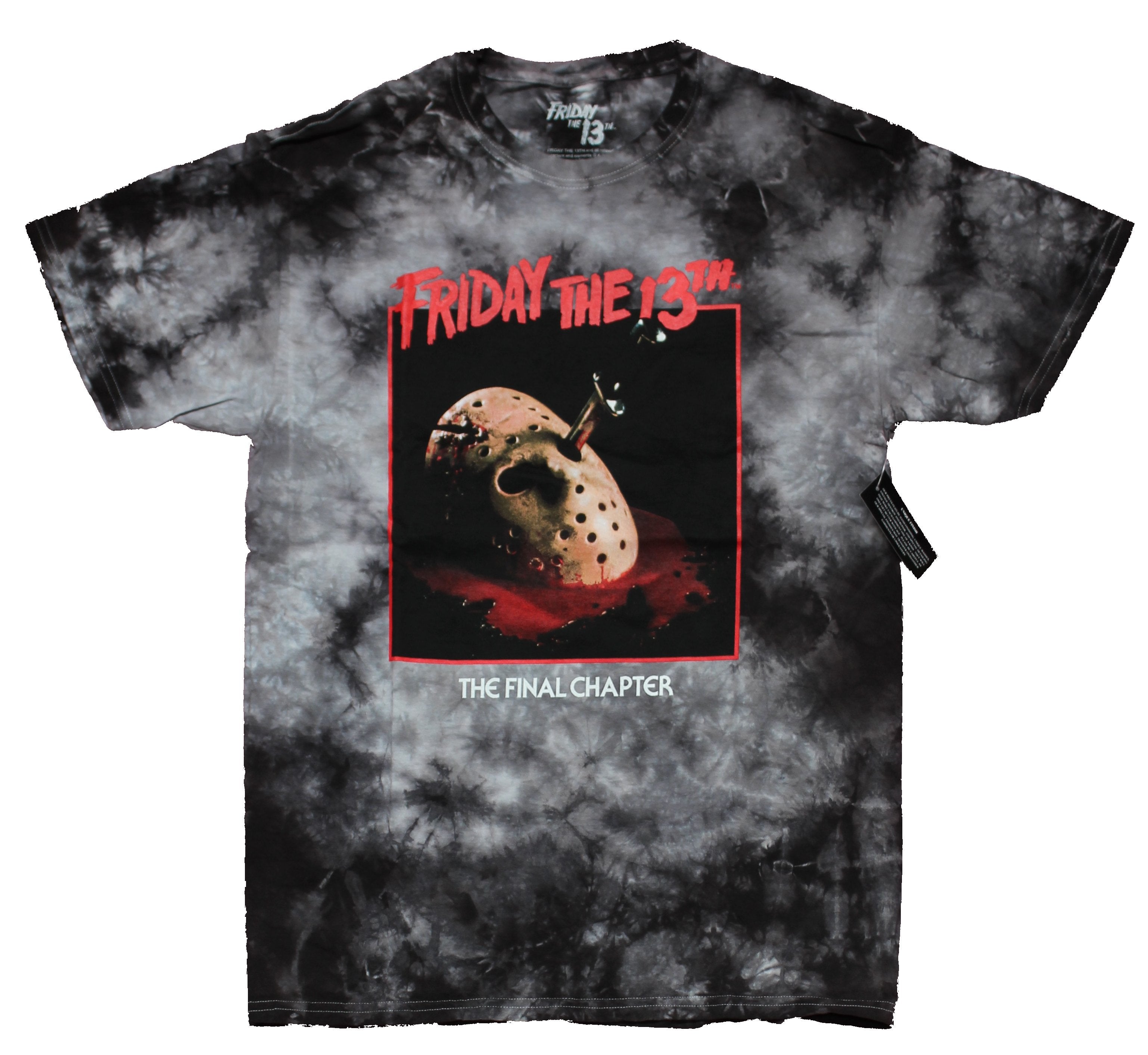 Friday the 13th Mens T-Shirt - The Final Chapter Mask Stab Image Hoodie, Sweatshirt | CiraTrend.com