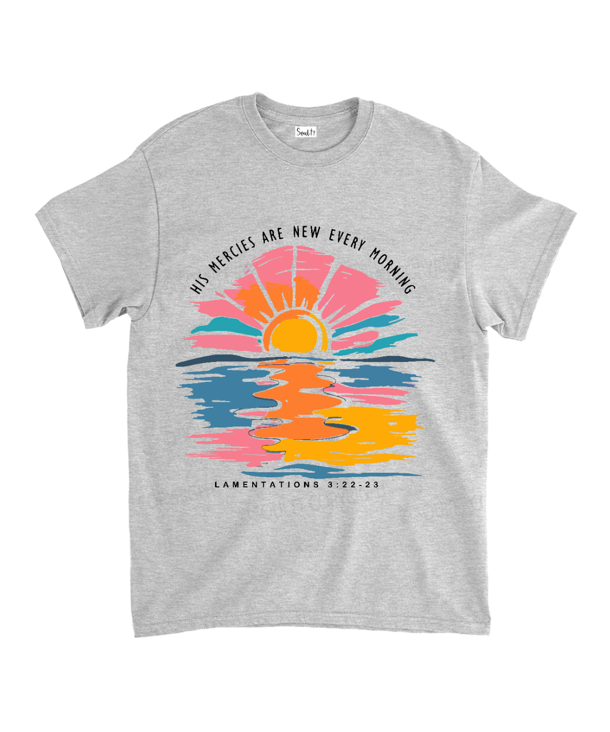 His Mercies Are New Unisex Cotton Christian T-Shirt Style004 Hoodie, Sweatshirt | CiraTrend.com (Image 3)