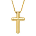18K Gold Plated Stainless Steel Tube Cross Pendant T-Shirts, Hoodie, Sweatshirt | CiraTrend.com (Image 1)