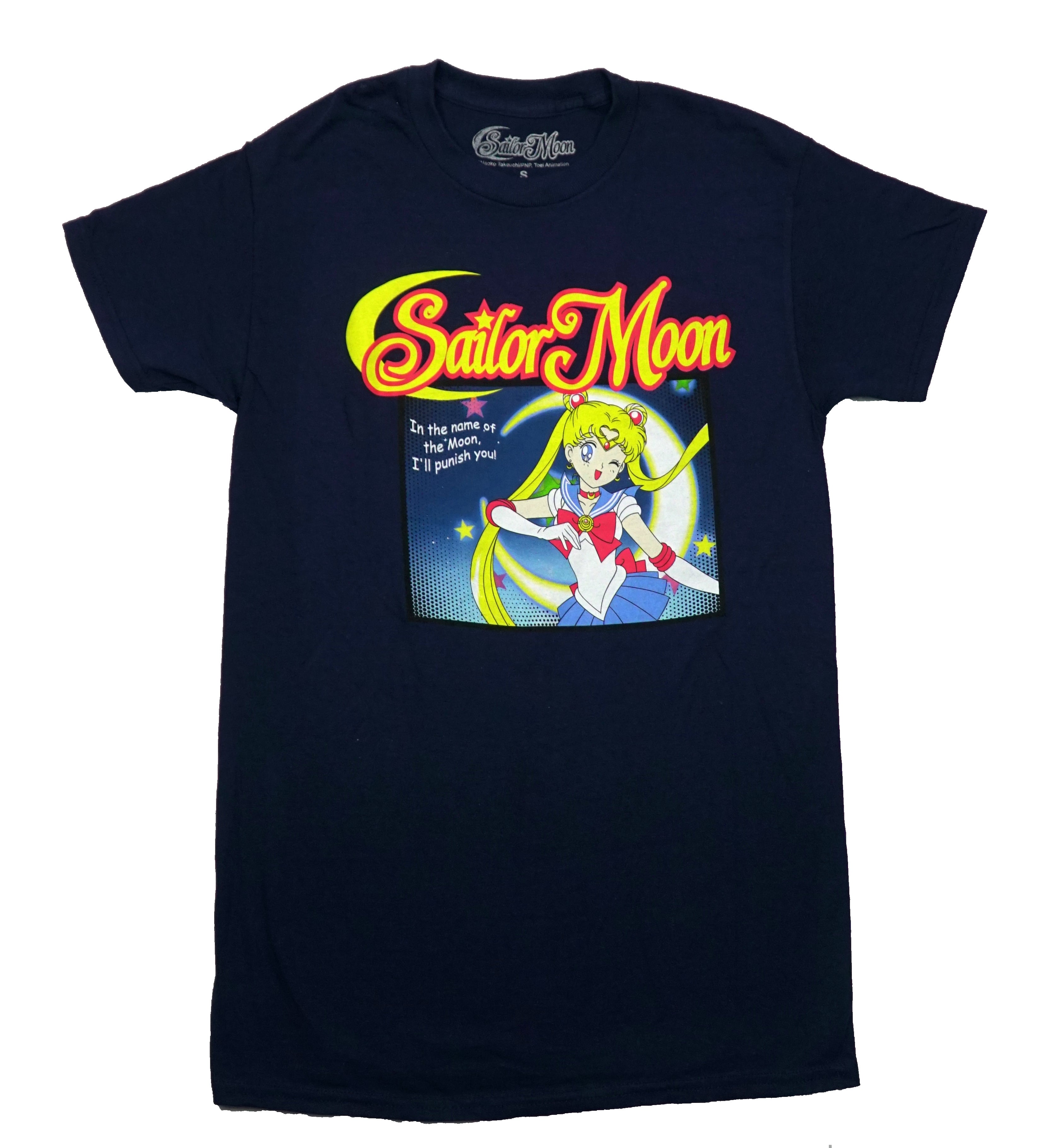 Sailor Moon Mens T-Shirt - Winking In the Name of the Moo, I'll Punish You Hoodie, Sweatshirt | CiraTrend.com
