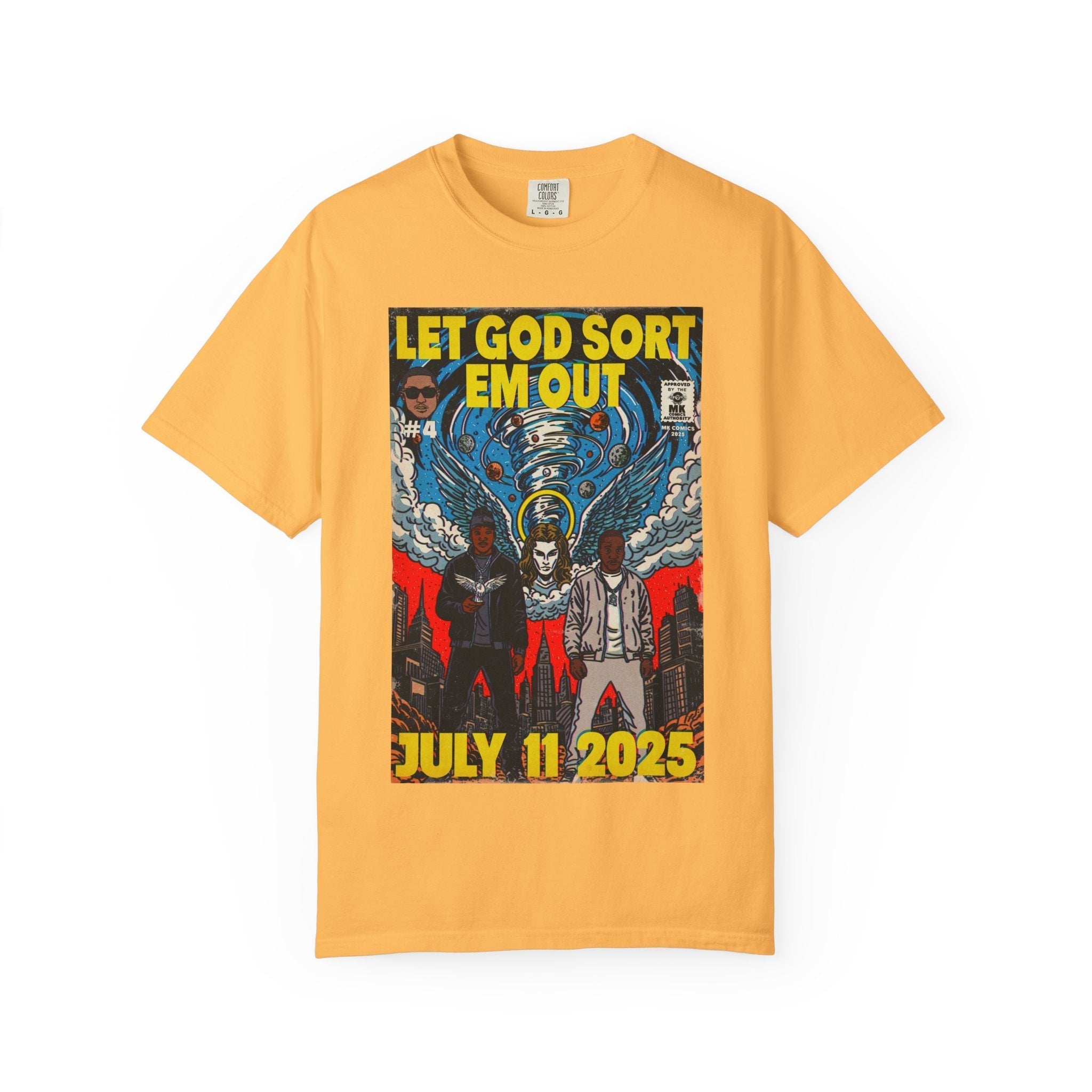 Let God Sort Em Out - Unisex Comfort Colors T-shirt Hoodie, Sweatshirt | CiraTrend.com (Image 5)