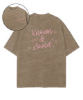 KNOW & LOVED Double Sided Unisex Washed Christian T-shirt Hoodie, Sweatshirt | CiraTrend.com (Image 1)