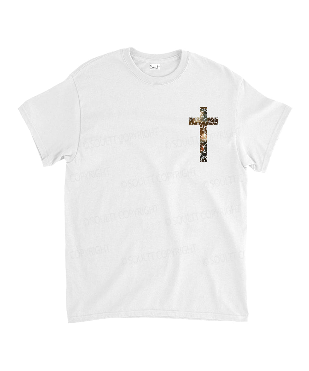 The Nativity God Turns Double Sided Unisex Cotton Christian T-Shirt Hoodie, Sweatshirt | CiraTrend.com (Image 2)