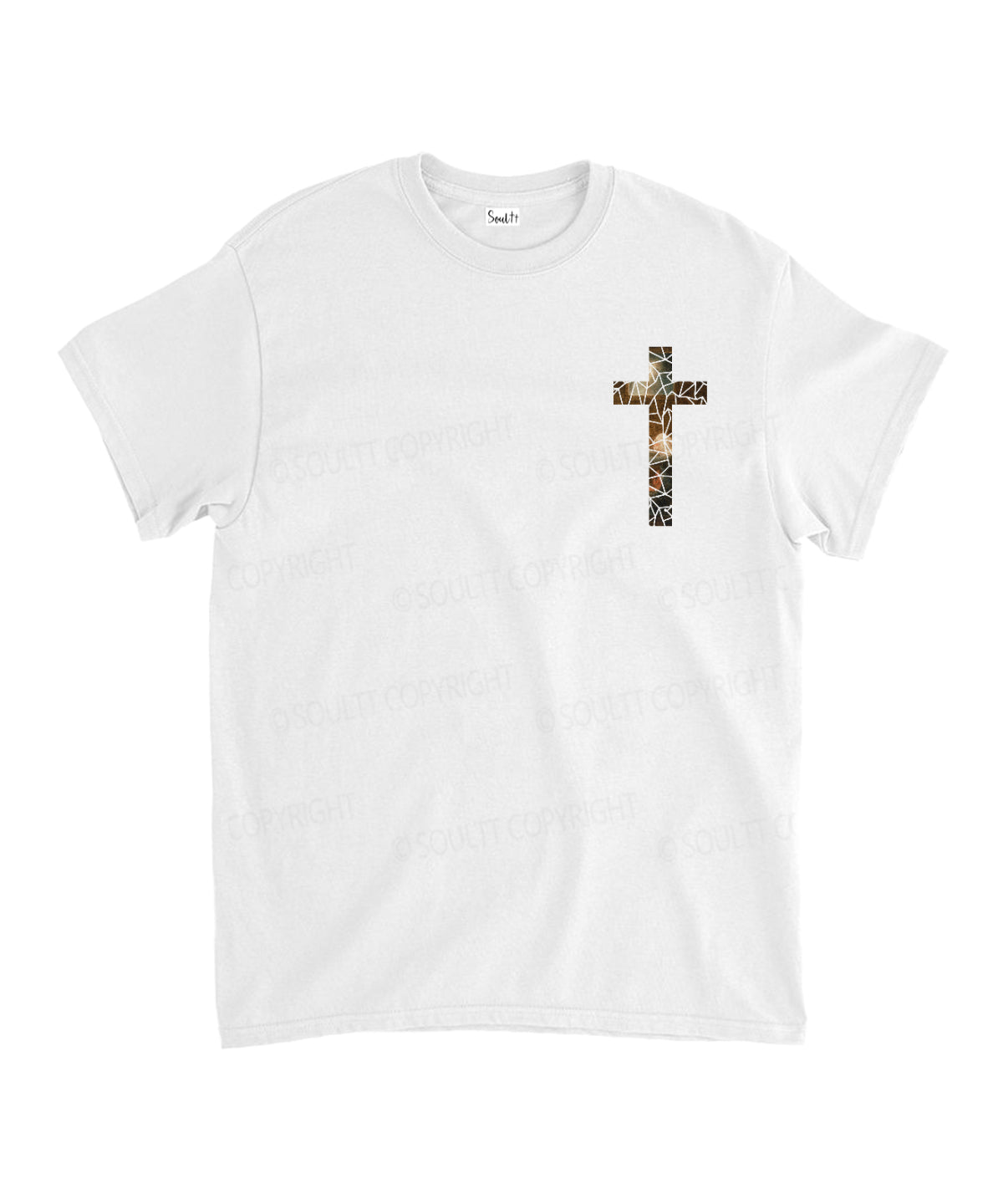 The Nativity God Turns Double Sided Unisex Cotton Christian T-Shirt Hoodie, Sweatshirt | CiraTrend.com (Image 2)