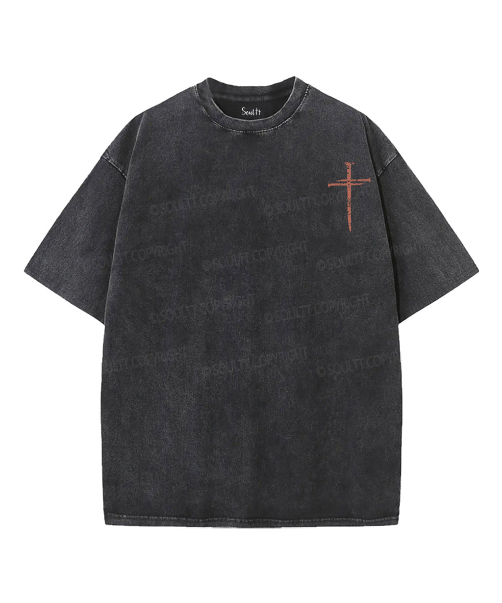 No Weapon Formed Against You Shall Prosper Double Sided Washed Christian T-shirt Hoodie, Sweatshirt | CiraTrend.com (Image 4)
