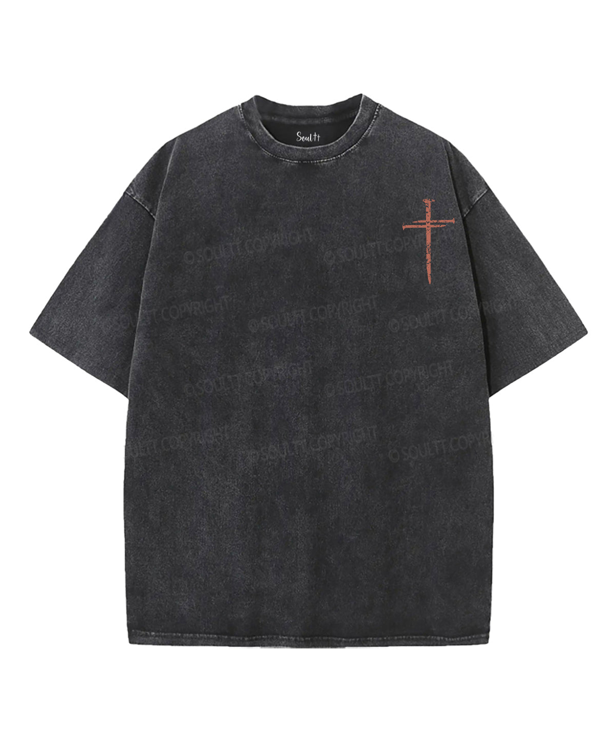 No Weapon Formed Against You Shall Prosper Double Sided Washed Christian T-shirt Hoodie, Sweatshirt | CiraTrend.com (Image 4)