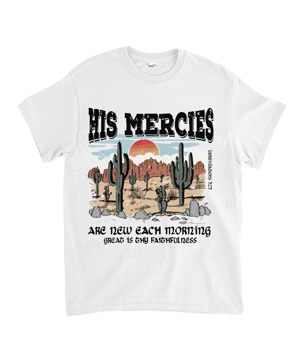 His Mercies Cotton Christian T-Shirts, Hoodie, Sweatshirt