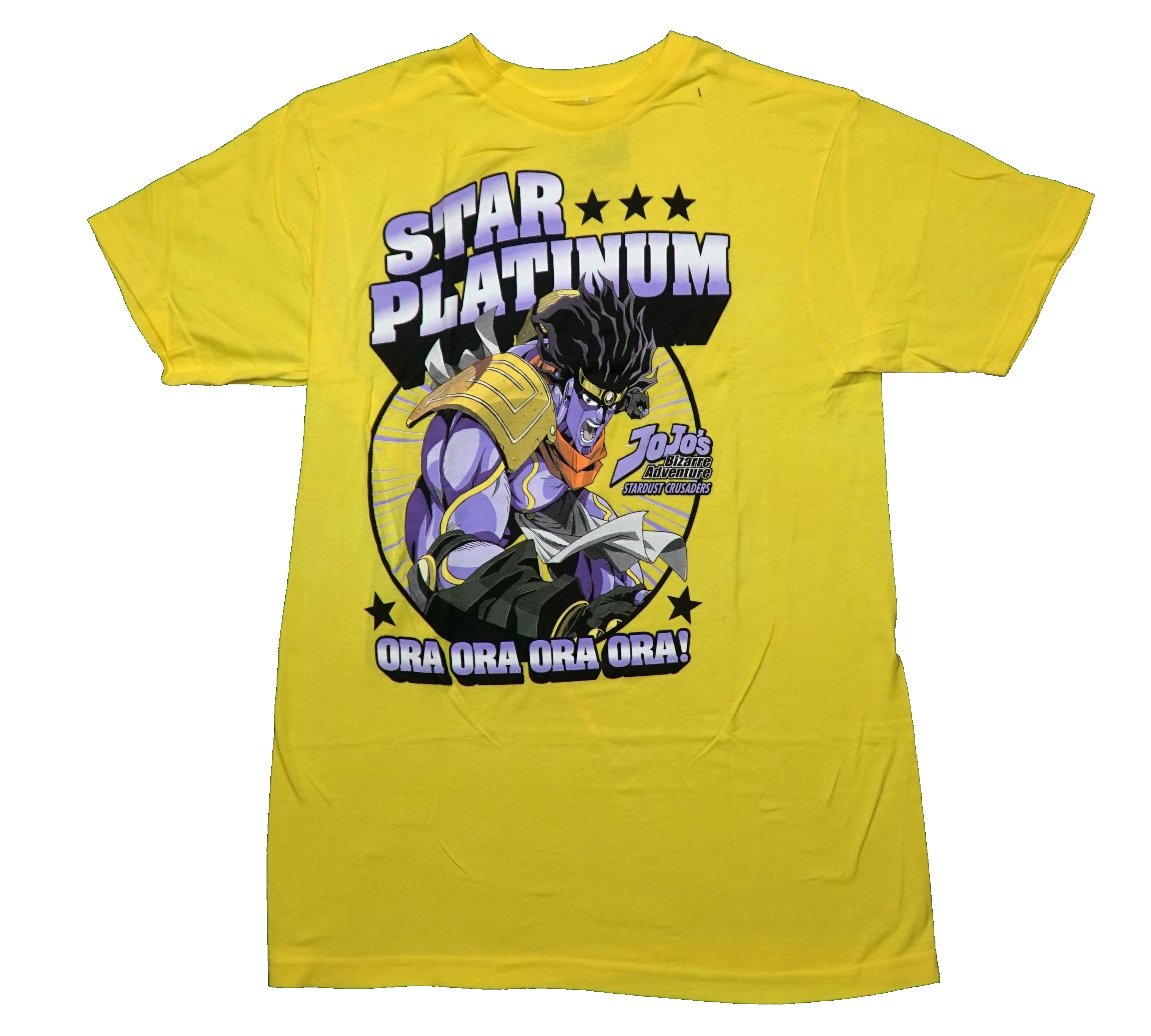 Jojo's Bizarre Adventure Mens T-Shirt - Stardust Crusaders Platinum Ora! Hoodie, Sweatshirt | CiraTrend.com