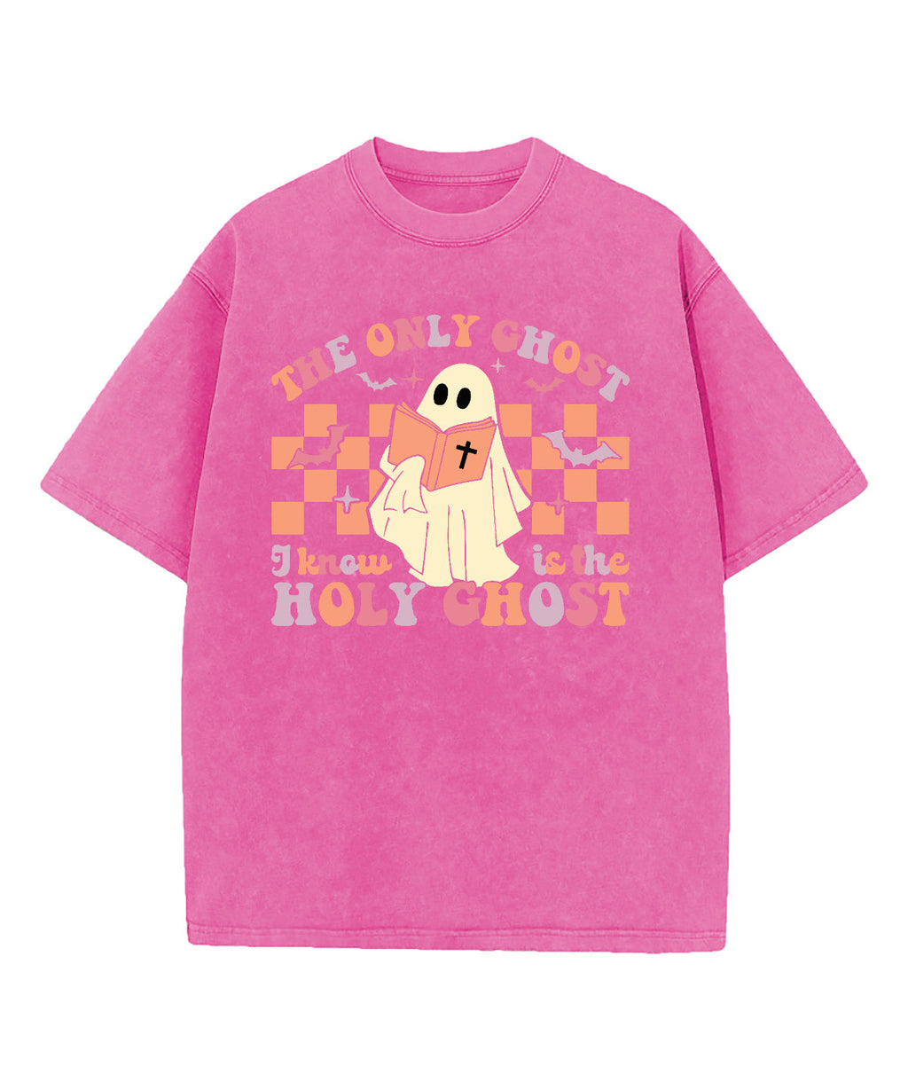 The Only Ghost Washed Christian T-shirt Hoodie, Sweatshirt | CiraTrend.com (Image 3)