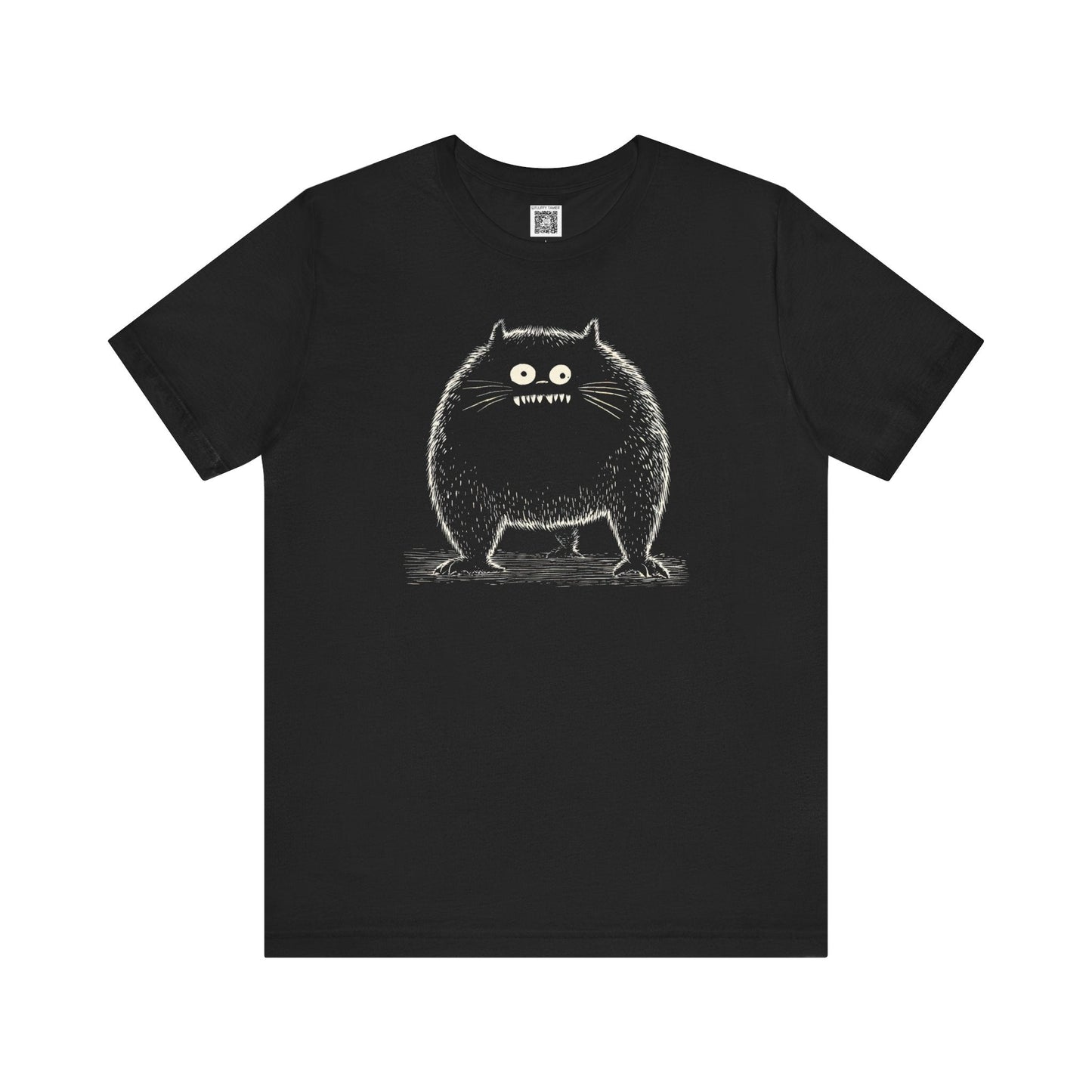 Whimsical Cat Graphic Tee Style064
