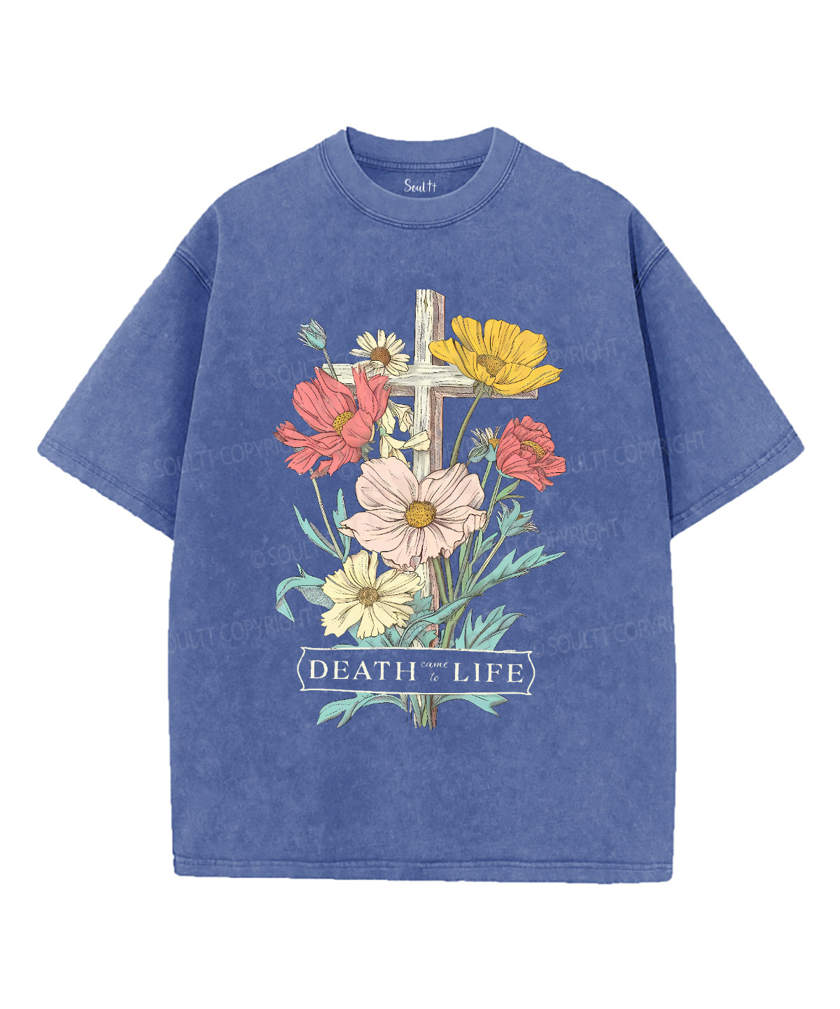 Death Come Life Washed Christian T-Shirts, Hoodie, Sweatshirt