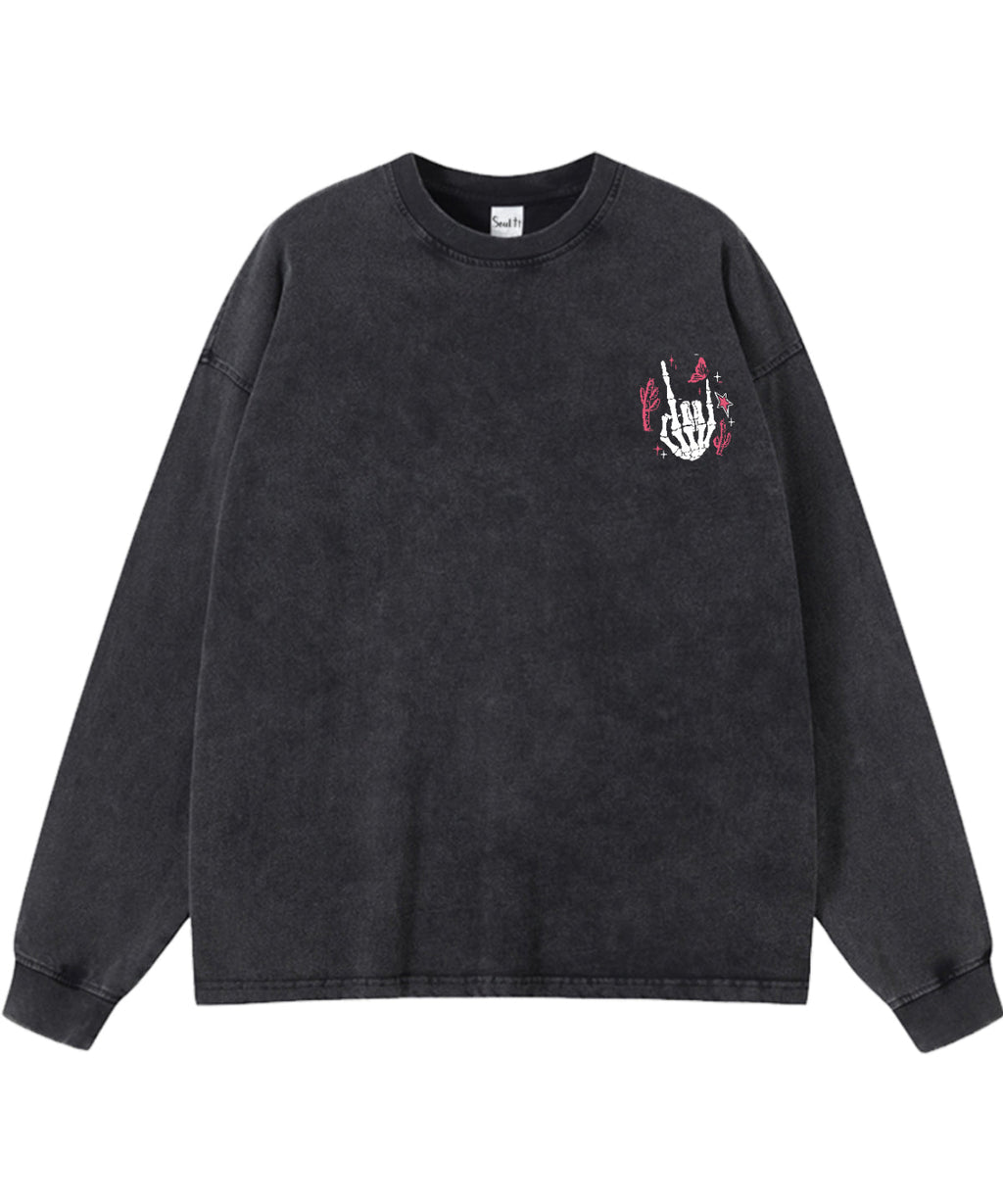 O Death Where Is Thy Sting Double Sided Washed Christian Long-sleeve T-shirt Hoodie, Sweatshirt | CiraTrend.com (Image 2)