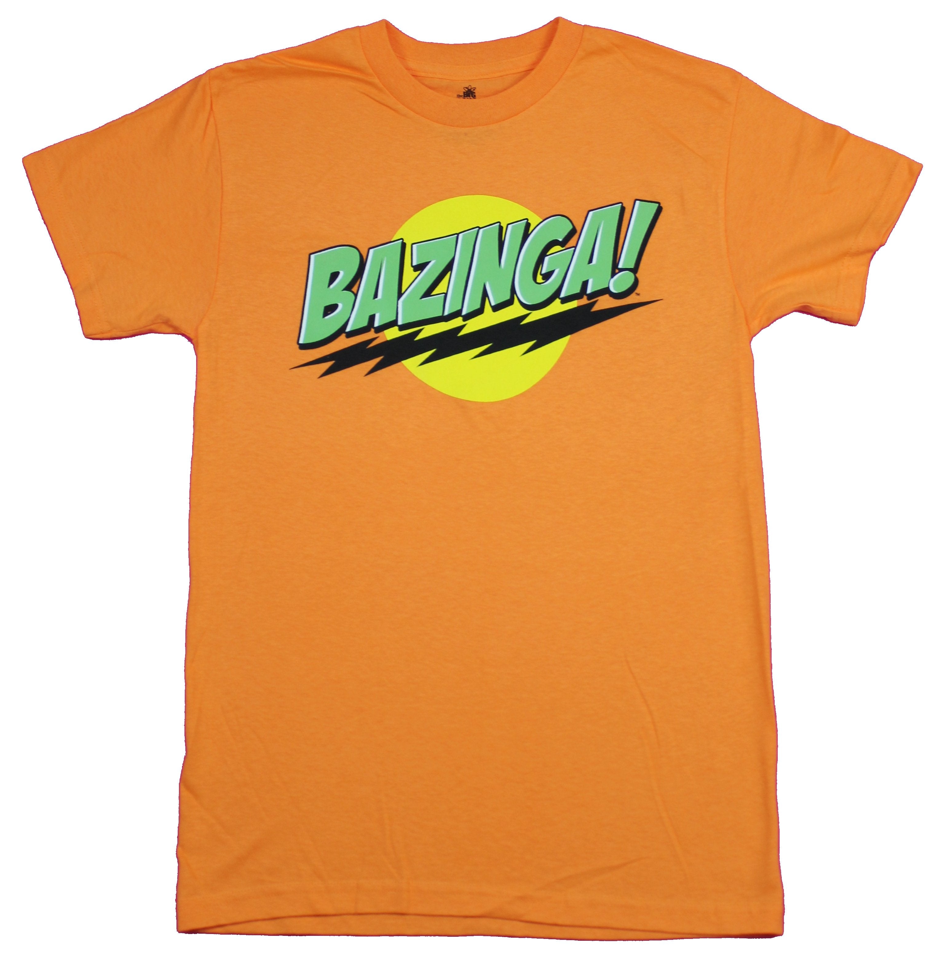 The Big Bang Theory Mens T-Shirt  - Bazinga Classic Word Logo Hoodie, Sweatshirt | CiraTrend.com