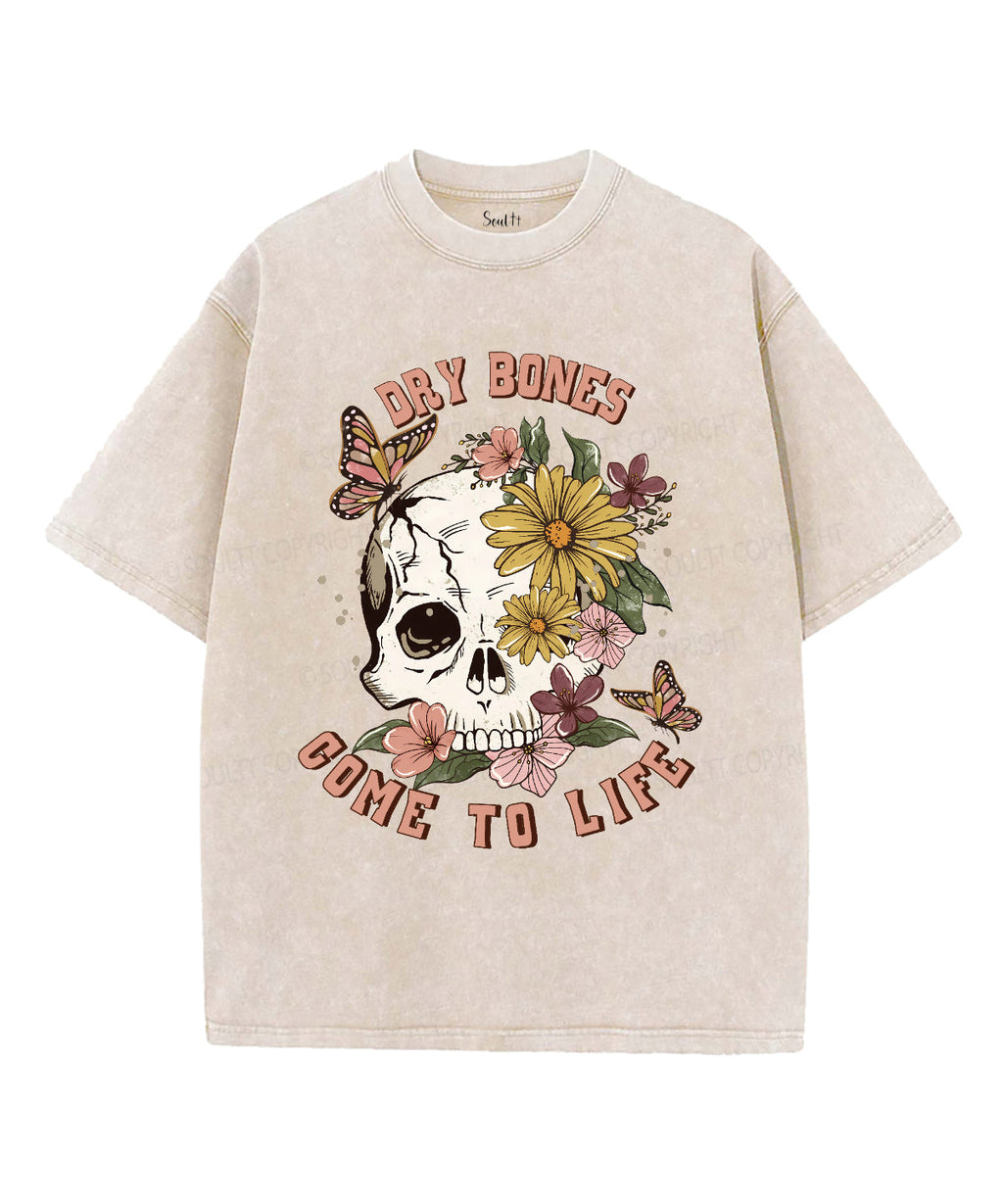 Dry Bones Come To Life Unisex Washed Christian T-shirt Style006 Hoodie, Sweatshirt | CiraTrend.com (Image 1)