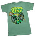 Iron Fist Mens T-Shirt  - Power Punch Image Under Logo Image Hoodie, Sweatshirt | CiraTrend.com