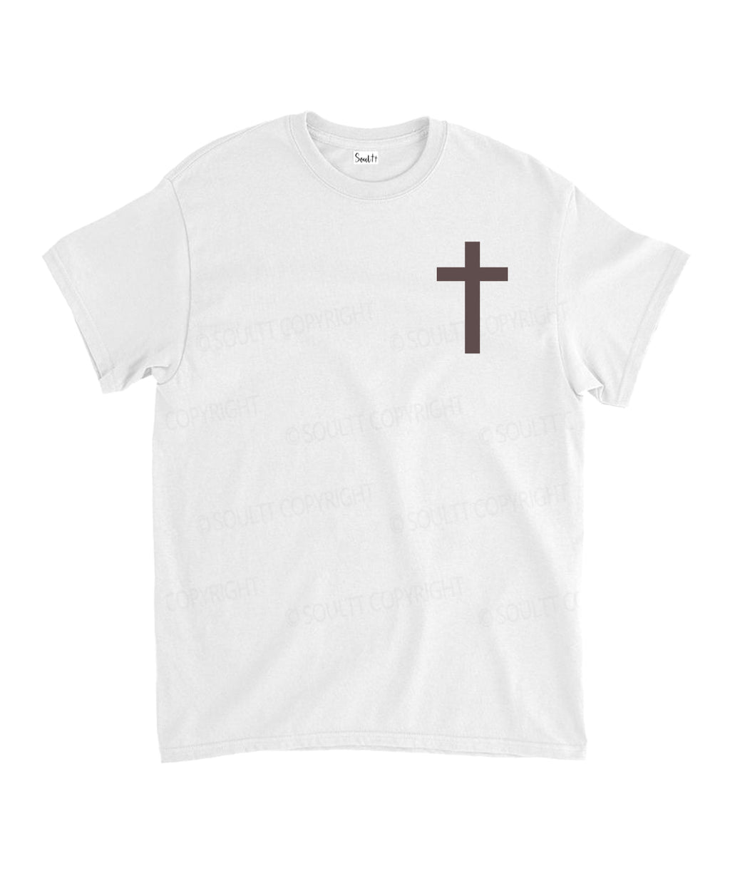 A Crown Of Thorns Double Sided Unisex Cotton Christian T-Shirt Hoodie, Sweatshirt | CiraTrend.com (Image 2)