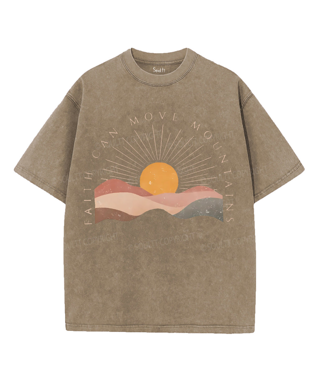 Faith Can Move Mountains Unisex Washed Christian T-shirt Style002 Hoodie, Sweatshirt | CiraTrend.com (Image 5)