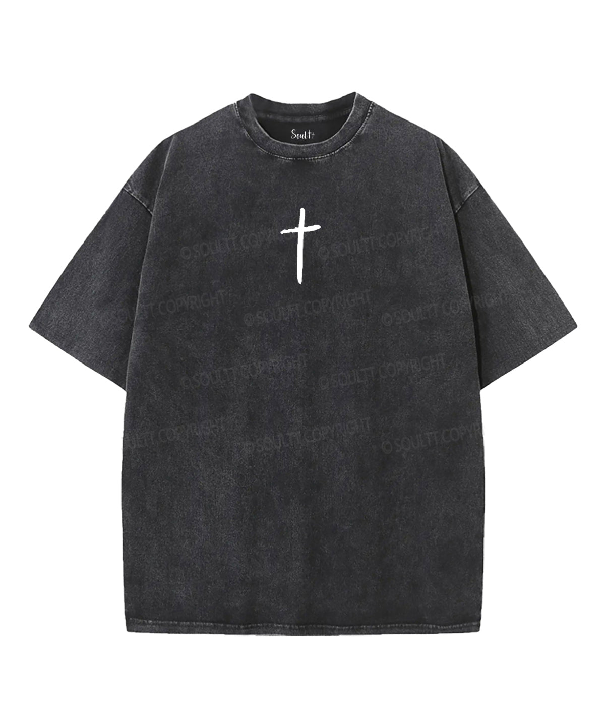 Jesus Has My Back Double Sided Unisex Washed Christian T-shirt Hoodie, Sweatshirt | CiraTrend.com (Image 5)
