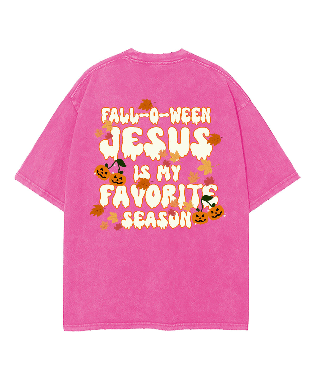 Fall O Ween Jesus Double SidedWashed Christian T-Shirts, Hoodie, Sweatshirt