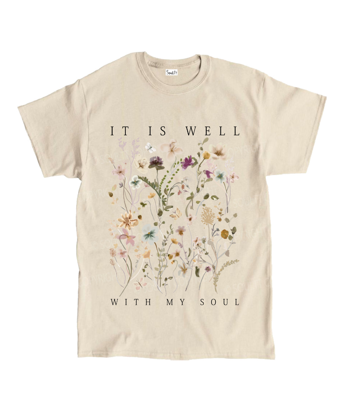 Is Well My Soul Cotton Christian T-Shirts, Hoodie, Sweatshirt
