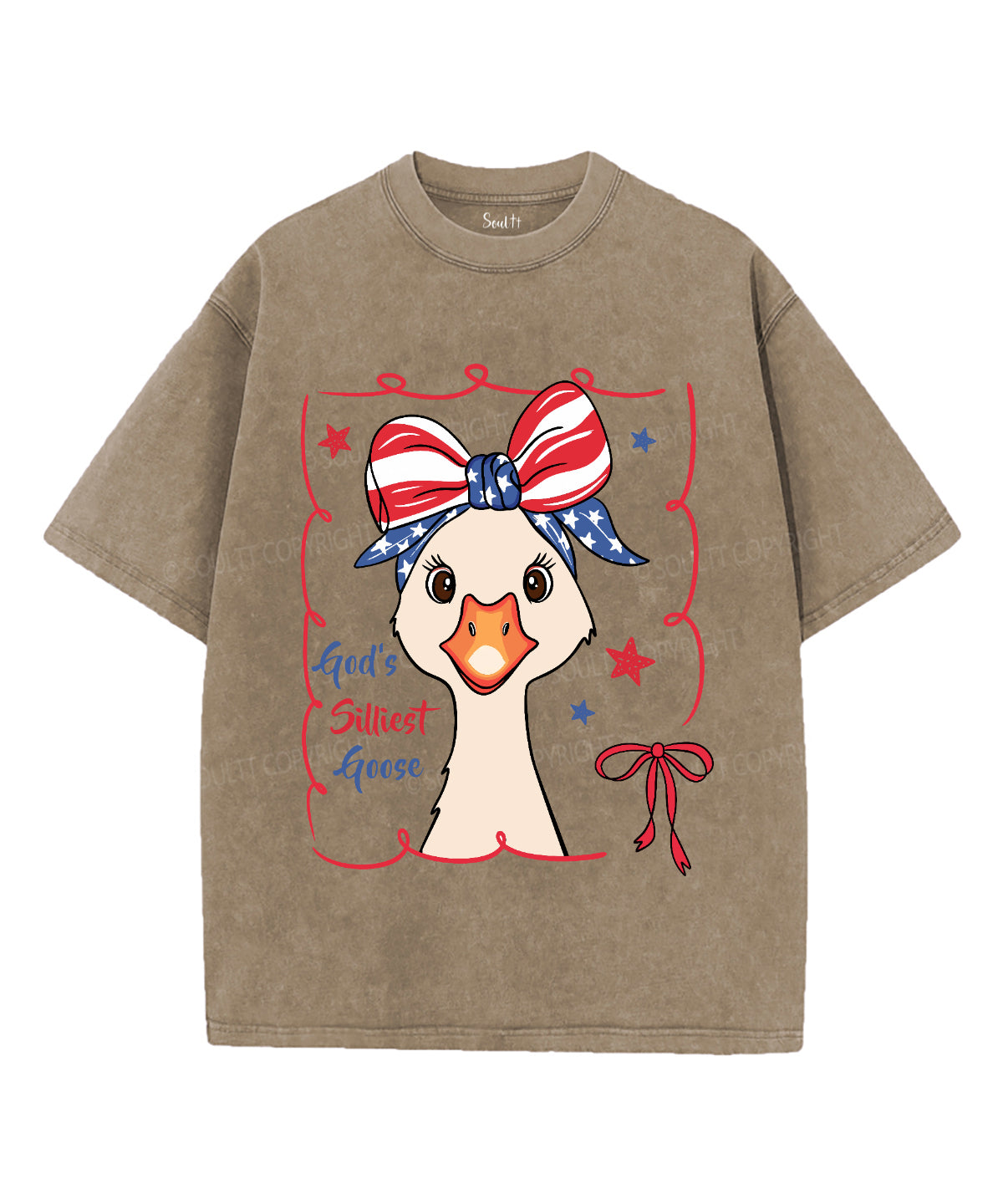 God'S Silliest Goose Washed Christian Style001 T-Shirts, Hoodie, Sweatshirt