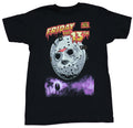 Friday the 13th Mens T-Shirt - Jason Friday the 13th Scary as Hell Mask Image Hoodie, Sweatshirt | CiraTrend.com