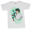 My Hero Academia Mens T-Shirt - Deku Green Powered Super Punch Image Hoodie, Sweatshirt | CiraTrend.com