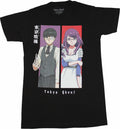 Tokyo Ghoul Mens T-Shirt - Ken Kaneki & Rize Color Boxes Hoodie, Sweatshirt | CiraTrend.com