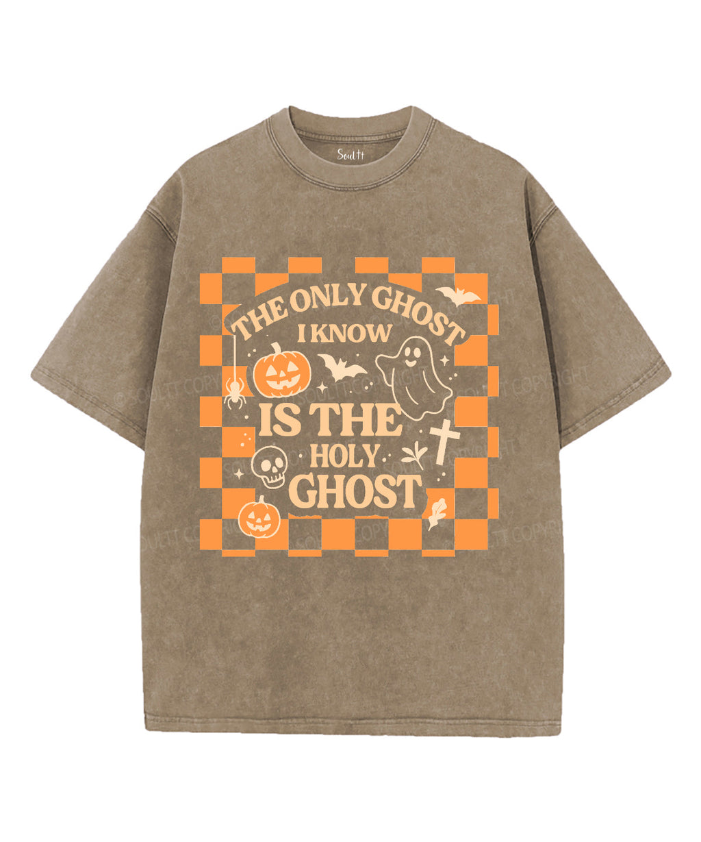 The Only Ghost Unisex Washed Christian T-shirt Style002 Hoodie, Sweatshirt | CiraTrend.com (Image 5)