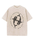 All Things Were Created By Him Unisex Washed Christian T-shirt Hoodie, Sweatshirt | CiraTrend.com (Image 1)