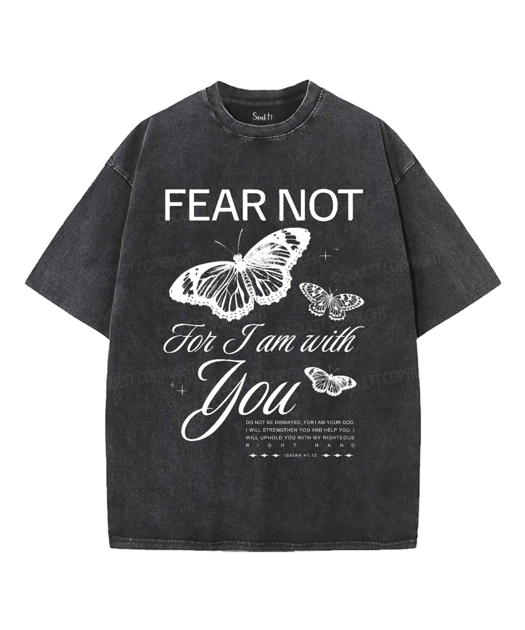 Fear Not Washed Christian T-shirt Hoodie, Sweatshirt | CiraTrend.com (Image 3)